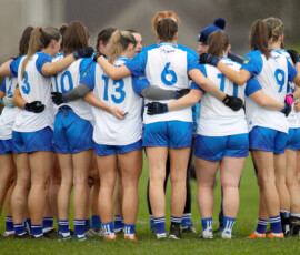 Waterford team huddle