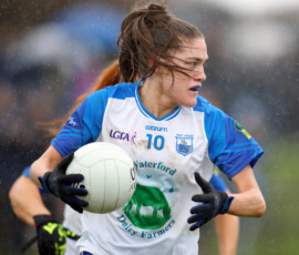 Waterfords Katie Murray in action during the LIDL National Football League Div 1 Rd 3 game between Waterford & Dublin which was played in the Dungarvan GAA grounds