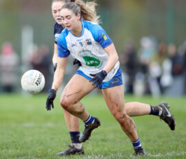 Waterfords Lauren Mulcahy in action